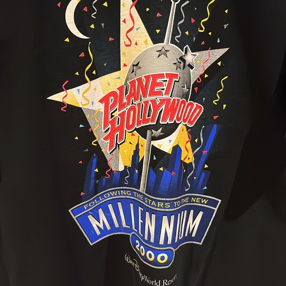Planet Hollywood Walt Disney World Resort Millennium short sleeve t-shirt - Picture 2 of 12